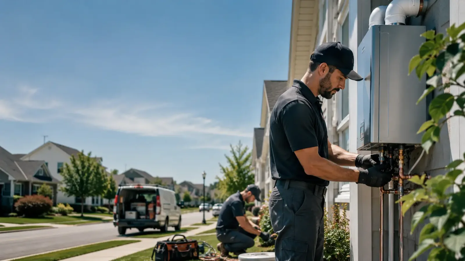 Tankless Water Heater Installation in Claridge, PA